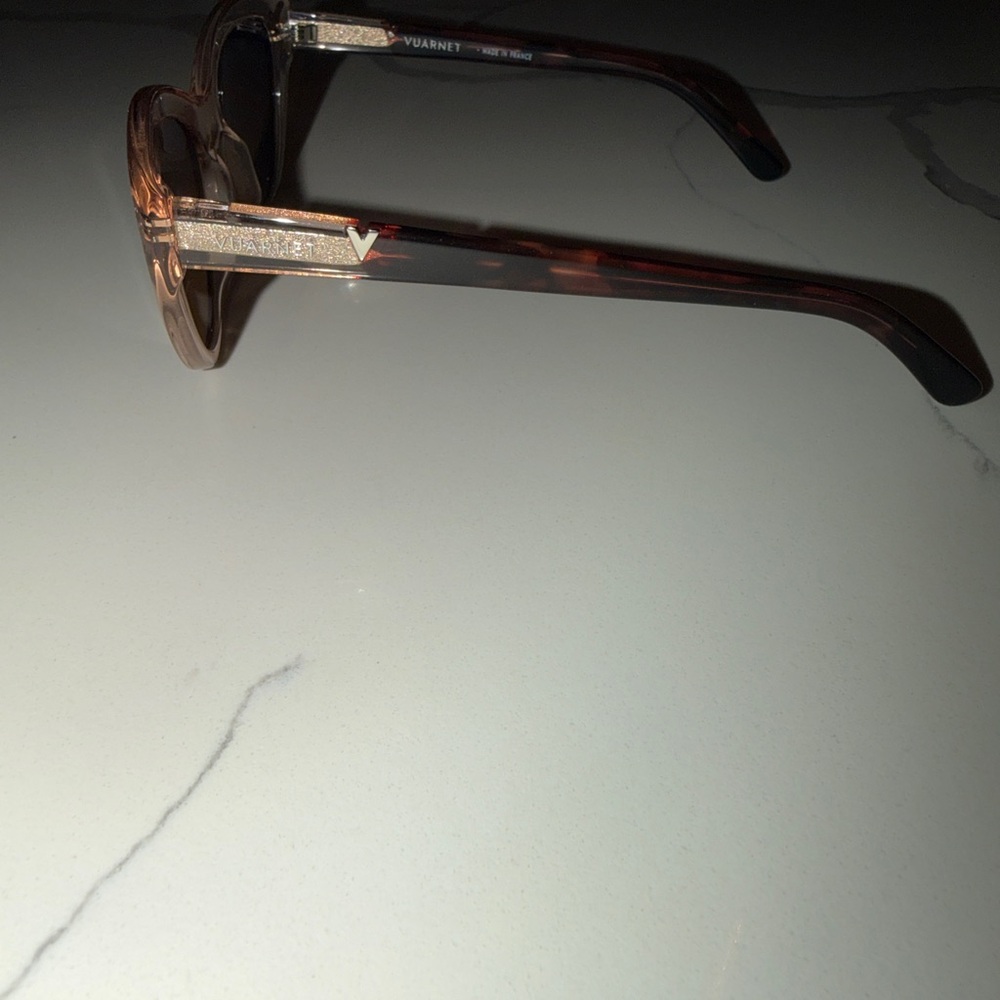 Vuarnet Tan & Light Pink Cat-Eye Sunglasses - Picture 10 of 10